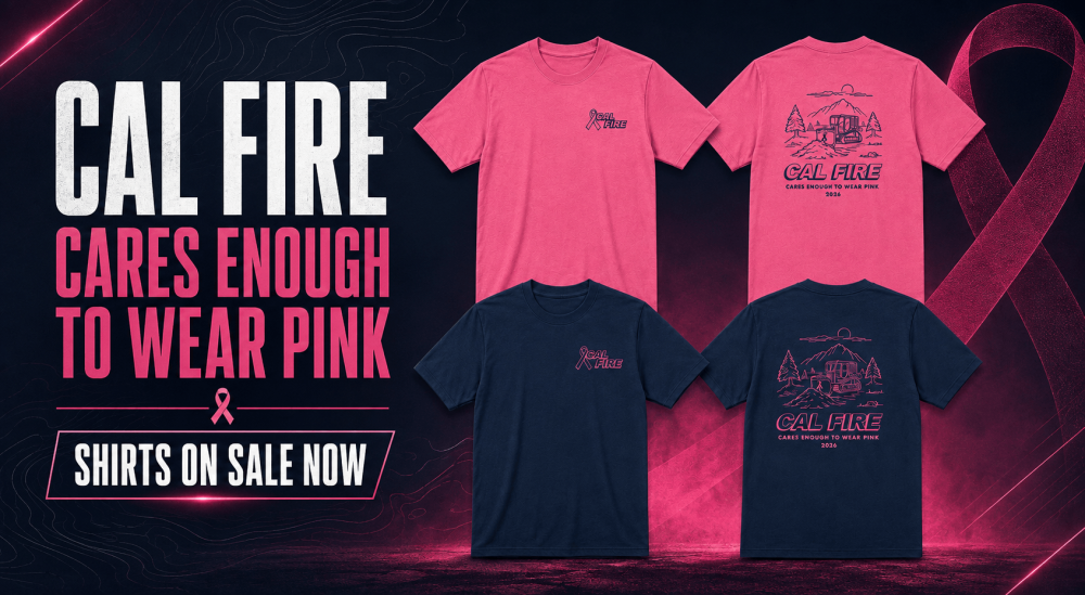 CAL FIRE Cares Enough To Wear Pink