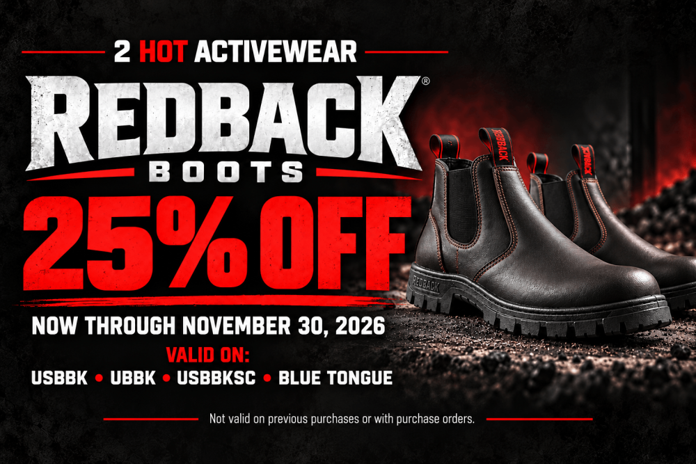 Redback Boots - 25% off