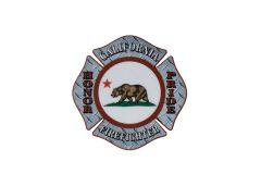 CAL FIRE Bear Maltese Sticker