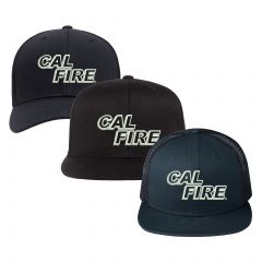 CAL FIRE White Text Logo Off-Duty Hat