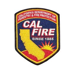 5" Cal Fire Shoulder Patch 