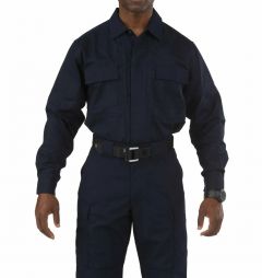 5.11 Flex-Tac TDU Ripstop Long Sleeve Shirt Dark Navy