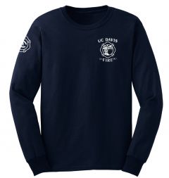 UC Davis Fire Duty Long Sleeve T-Shirt