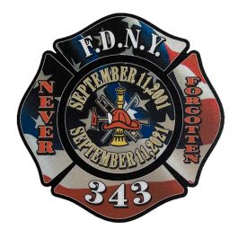 FDNY 911 Maltese Sticker