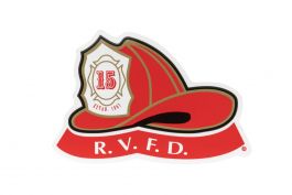 R.V.F.D. Helmet Sticker