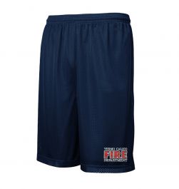 Yermo Calico Fire Mesh PT Shorts with Pockets