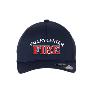 Valley Center Fire Navy Flexfit 6277 Hat