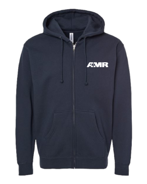 AMR DESERT CITIES Navy Full Zip Hoodie