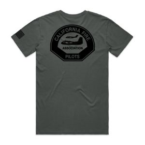California Fire Pilots Short Sleeve T-shirt CFPA Logo