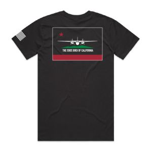 California Fire Pilots Short Sleeve State Bird T-shirt