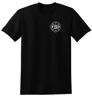 Barstow Fire Black Duty Short Sleeve T-Shirt