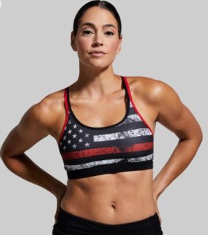 Born Primitive RED Line Warrior Sports Bra