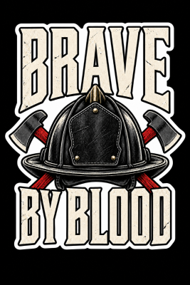 Brave by Blood Sticker