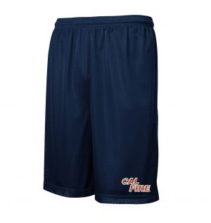 CAL FIRE Mesh PT Shorts with Pockets