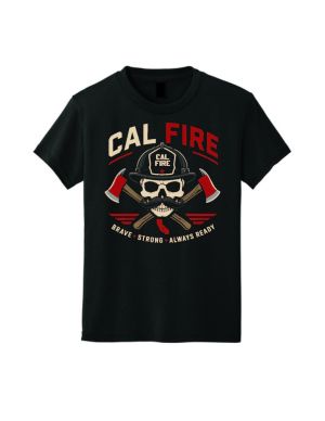 CAL FIRE Kids Skull T-Shirt