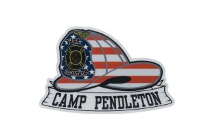 Camp Pendleton Helmet Sticker
