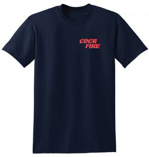 CDCR Fire Navy Duty Short Sleeve T-Shirt