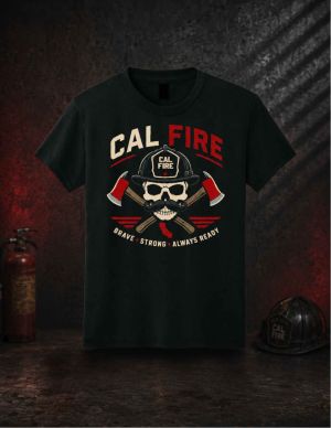 CAL FIRE Kids Skull T-Shirt