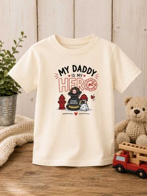 My Daddy is my Hero Kids T-Shirt