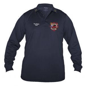 Kings Bay Fire Long Sleeve Polo