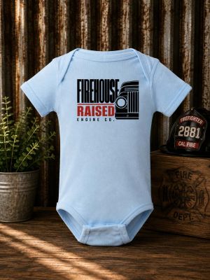 Firehouse Raised Baby Onesie