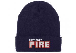 Fort Riley Fire Beanie