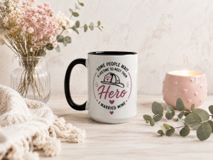 Married My Hero Mug