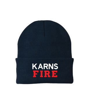 Karns Fire Fold Up Beanie