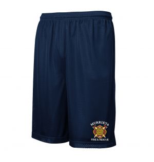 Murrieta Fire & Rescue Mesh PT Shorts with Pockets