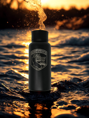 Insulated Water Bottle 30 oz. with Straw and Top Handle 