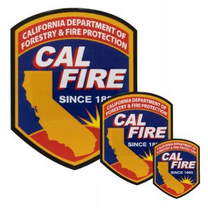 CAL FIRE Patch Sticker