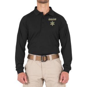 RSO First Tactical Men's Long Sleeve Performance Polo