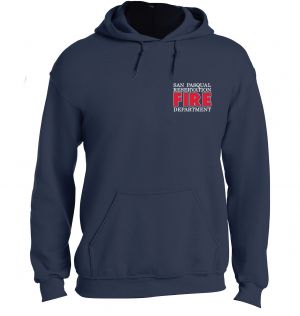 San Pasqual Fire Navy Pullover Hoodie 