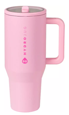HYDROJUG 40 oz. Traveler Tumbler in Blush