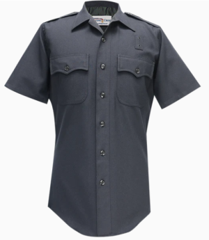 Cal Fire Men's Short Sleeve Flying Cross Wool Shirt