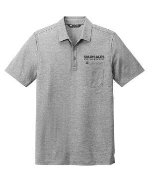 Shur Sales TravisMathew Oceanside Heather Pocket Polo
