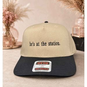 He's at the Station Otto Hat