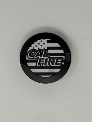 CAL FIRE Text Logo Pouch Tin w/Saver Compartment