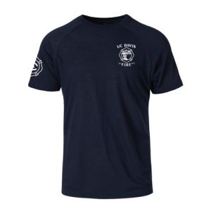 UC Davis Fire DFND FR Performance Short Sleeve T-Shirt