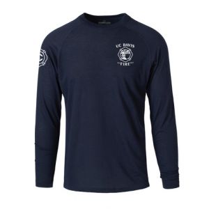 UC Davis Fire DFND FR Performance Long Sleeve T-Shirt