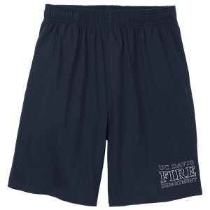 UC Davis Fire Cotton Shorts