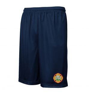 Victorville Fire Mesh PT Shorts with Pockets