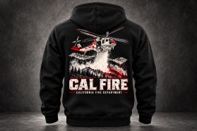 Cal Fire Helicopter Hoodie