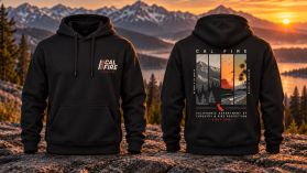 Cal Fire from the Redwoods to the Beaches hoodie