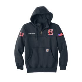 Escondido Fire Navy Carhartt Rain Defender Hoodie
