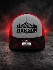 Fire Son Mountain Snapback Hat - Richardson 112