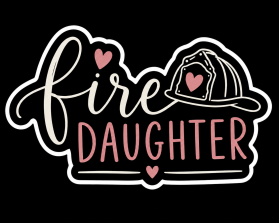 Fire Daughter Sticker