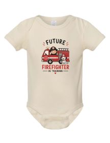 Future Firefighter Baby Onesie
