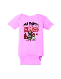 My Daddy Is My Hero Baby Onesie