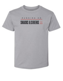Snacks and Sirens Kids T-Shirt